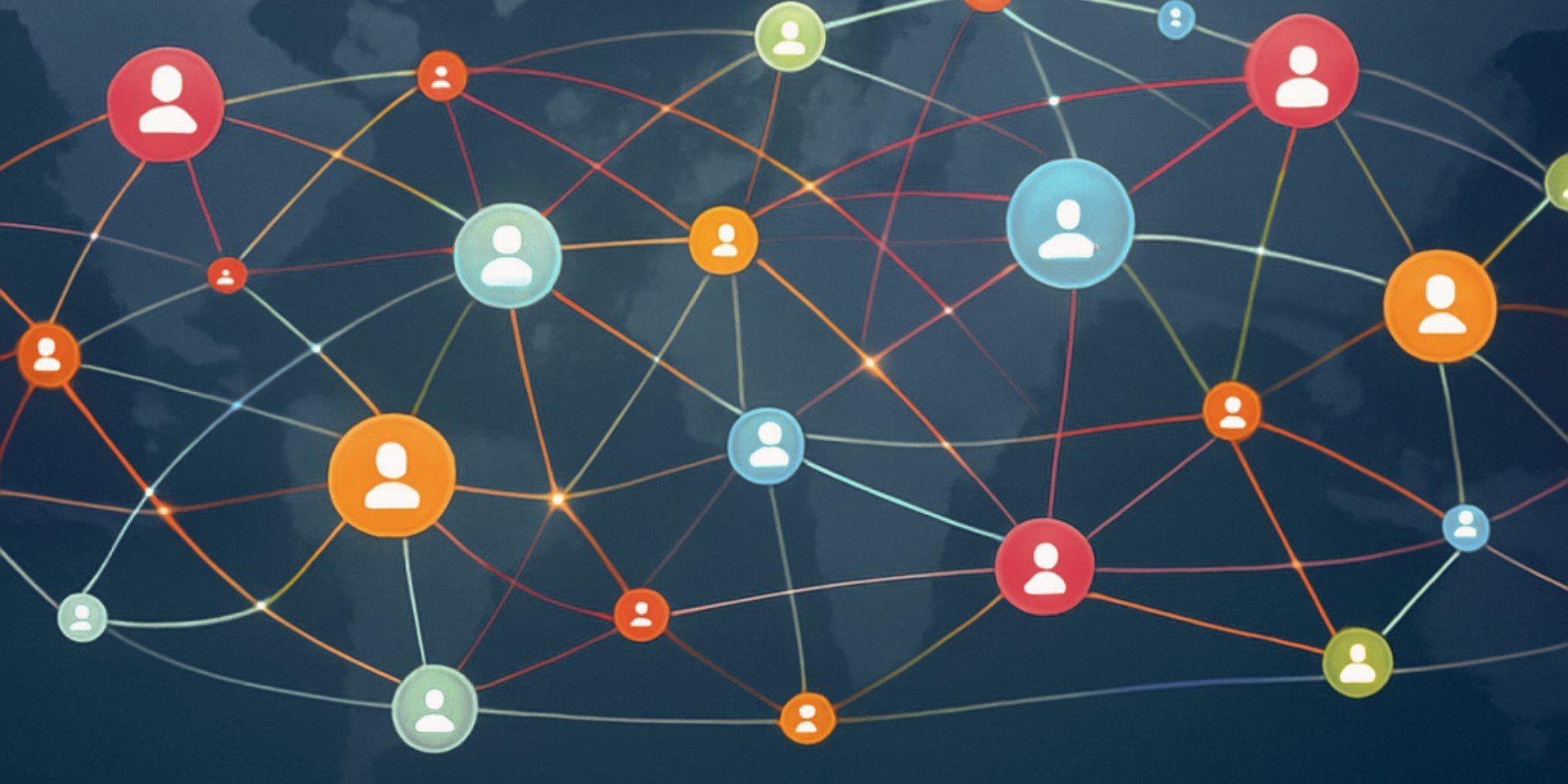 Grafische Darstellung Personennetzwerk